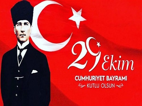 Kaymakamımız Sayın Cafer KAYMAKÇI'nın 29 Ekim Cumhuriyet Bayramı Mesajı